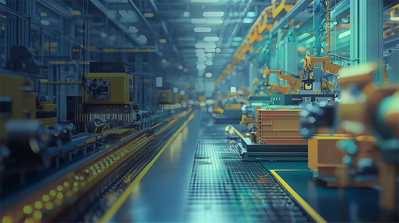 machines in supply chain